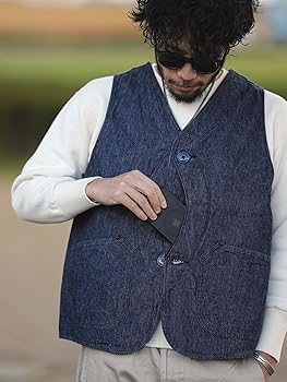 Amazon | [TCB ジーンズ] Huntsman Vest ハンツマンベスト